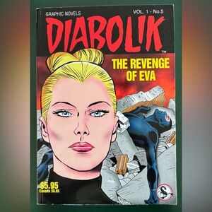 Diabolik: The Revenge of Eva Vol.1-No.5 Graphic Novel